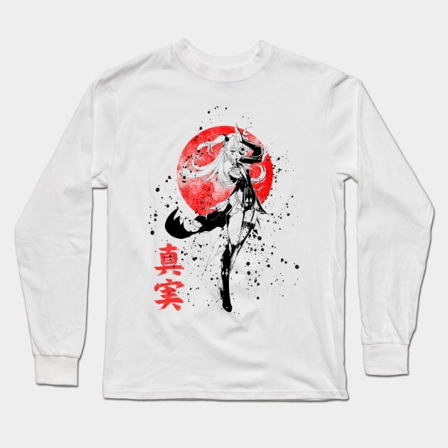 Oni 24 Long Sleeve T-Shirt by ZuleYang22